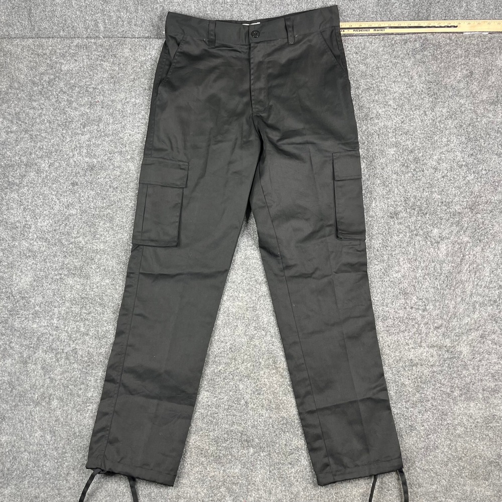 Access Cargo Pants Mens Size 36x34 Black Original Fit Tactical Utility‎ Cotton